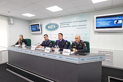 Пресс-конференция о мошеннических схемах обмана граждан и мерах противодействия прошла в БЕЛТА