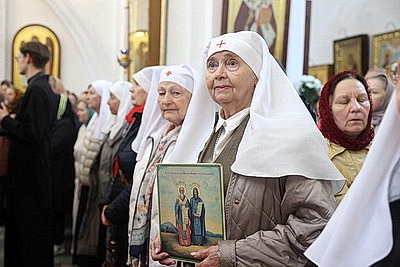 Божественная литургия и крестный ход состоялись в Минске в День славянской письменности и культуры