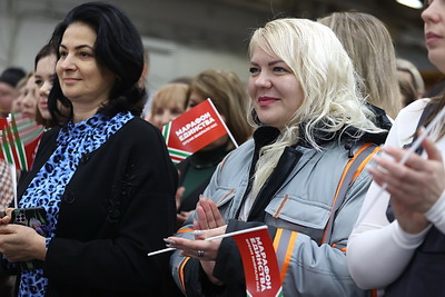 Общим делом стало метро. Акция \"Марафона единства\" объединила коллективы метрополитена и \"Минскметростроя\"