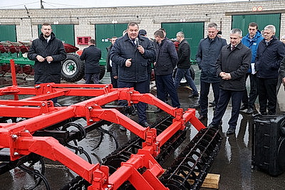 Готовность сельхозтехники для весенних полевых работ в Гомельской области составляет 96%