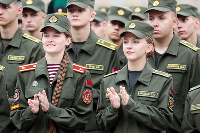 Линейка в День знаний прошла в БНТУ
