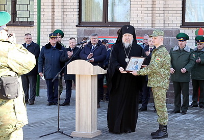 Новый комплекс погранзаставы \"Семеновка\" открыли в Гомельском районе