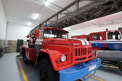 В Шарковщине открыли после реконструкции пожарную аварийно-спасательную часть