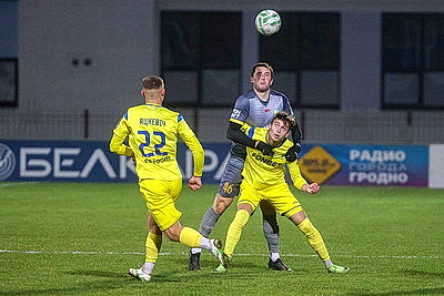 Гродненский \"Неман\" принял у себя дома борисовский БАТЭ