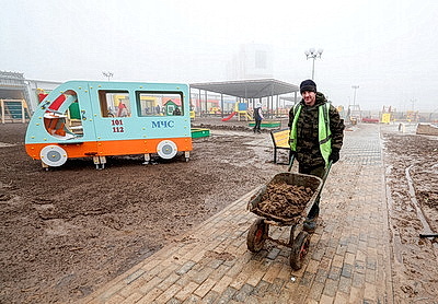 Экологичный \"Городок\". В Витебске завершается строительство нового детского сада на 190 мест