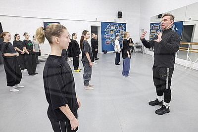 Мастер-класс хореографа-педагога Дмитрия Залесского прошел в Витебске