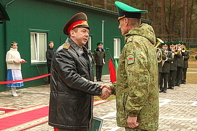 Обновленную погранзаставу и новый учебный комплекс открыли в Гродненской области