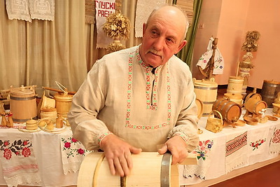 Нематериальное наследие. Традиционная технология бондарных изделий в Глусском районе