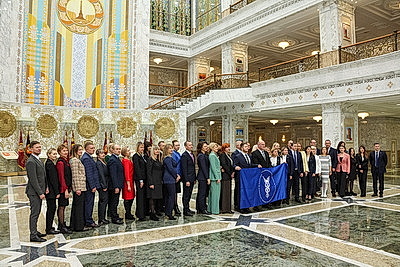 \"Красота и строгость, тепло и уют\". Масштаб и интерьеры Дворца Независимости впечатлили новых гостей