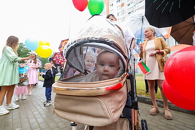 Патриотический клуб, физкультура, музыка, рисование. В Первомайском районе Минска открыли новый детсад