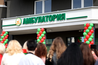 Амбулаторию общей практики открыли накануне 80-летия Победы в новом микрорайоне Гродно
