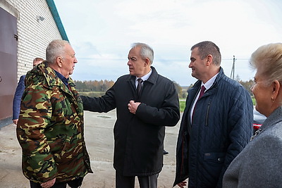 Сергеенко в Браславе пообщался с молодыми специалистами и ознакомился с новым отделением ЦРБ