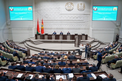 В Могилеве прошло заседание делегатов ВНС от области