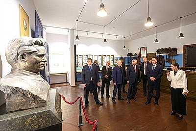 Турчин посещает с рабочим визитом Санкт-Петербург