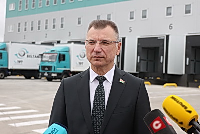 Под Минском открыли новый комплекс одного из крупнейших транспортно-логистических центров Беларуси