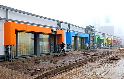 Экологичный \"Городок\". В Витебске завершается строительство нового детского сада на 190 мест