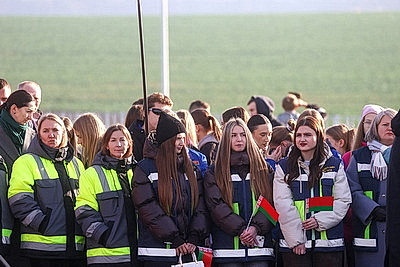 В молодежном микрорайоне Гродно открыли дорогу после реконструкции