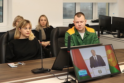 Прямую трансляцию Послания Президента на ВНС смотрят в регионах Беларуси