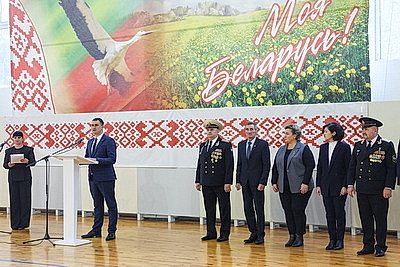 Межрегиональный турнир среди военно-патриотических клубов проходит в Быховском районе