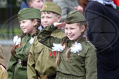 \"Шествие поколений\", военный парад, интерактивные площадки. В Витебске отмечают День Победы