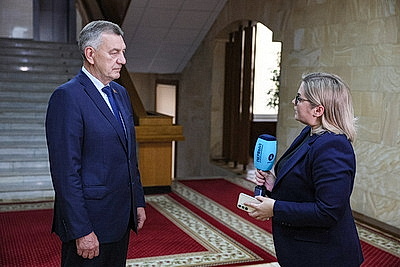 \"Идем в графике\". Назаров о важных объектах в Шклове и подробностях доклада Президенту