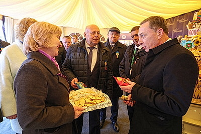Праздник тружеников села. В Чашниках проходят областные \"Дажынкі\"