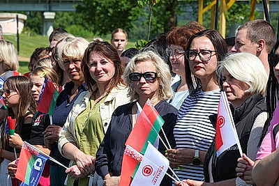 \"Спорт для всех\": новая многофункциональная площадка появилась в Шклове