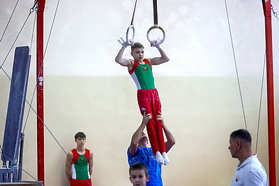 Около 150 юных гимнастов объединила спартакиада в Гомеле