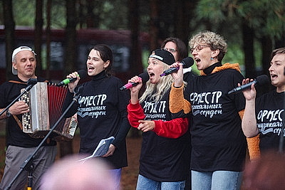Молодых специалистов посвятили в профессию на культслете на Августовском канале