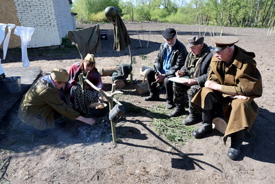 Памятник погибшим в годы ВОВ воинам и партизанам открыт после реконструкции в Ушачском районе