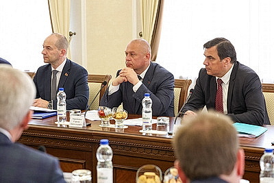 В правительстве состоялась встреча с губернатором Кемеровской области