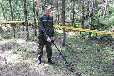 В Полоцком районе обнаружено место массового расстрела мирных граждан времен ВОВ