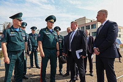 Ликвидация последствий стихии. Ход восстановительных работ в Могилеве