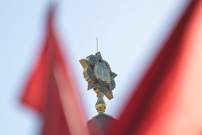 Румак на возложении цветов к монументу Победы: бойцы более 70 национальностей освобождали Беларусь от врага