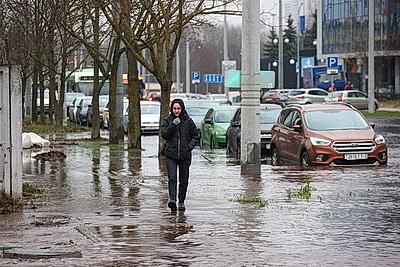 В Минске строительной организацией поврежден трубопровод