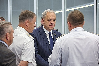 Сергеенко ознакомился с Центром управления перевозками БЖД