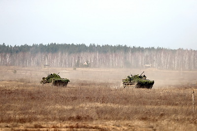 Командно-штабное учение с участием военнообязанных проходит в Барановичском районе
