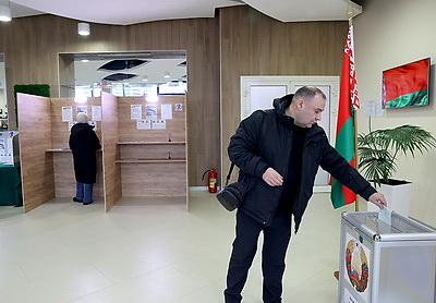 Сергеенко досрочно проголосовал на выборах Президента