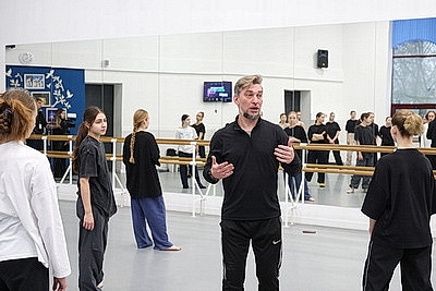 Мастер-класс хореографа-педагога Дмитрия Залесского прошел в Витебске