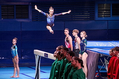 В столичном Дворце спорта проходит праздничное мероприятие к 100-летию спортивной отрасли