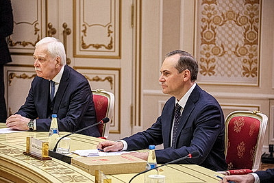 Лукашенко встретился с главой Республики Мордовия Российской Федерации