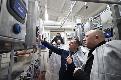 Молочно-товарный комплекс открыли после реконструкции в Лиозненском районе