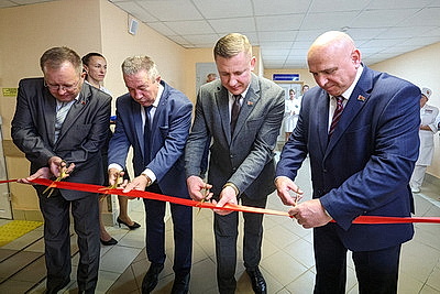 Кабинет рентгено-компьютерной томографии открылся в Полоцкой городской больнице