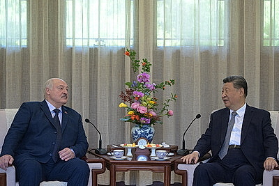 Лукашенко и Си Цзиньпин в Пекине провели встречу