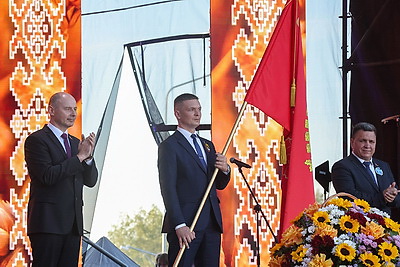 \"Дажынкi-2025\". Как в Заславле проходит областной праздник тружеников села