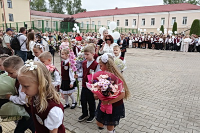 Торжественное мероприятие ко Дню знаний прошло в Могилеве