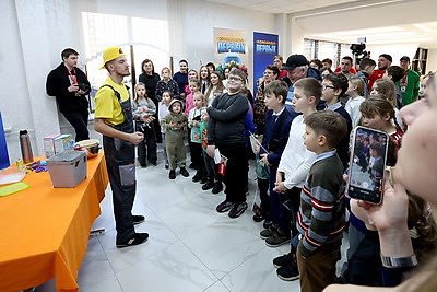 Квест \"Команда первых\" во время \"Марафона единства\" прошел в Солигорске