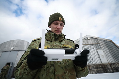В Военной академии прошли одни из первых занятий по управлению БЛА