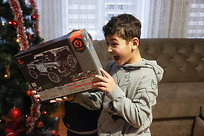 Воспитанников Кобринской детской деревни поздравили с Новым годом