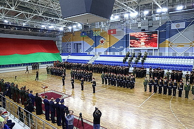 В Минском суворовском военном училище состоялся 69-й выпуск